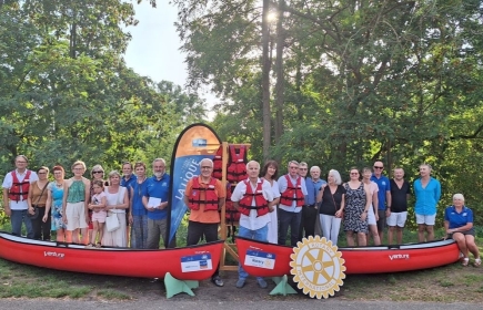 Achat de 2 canoës-kayaks et de 25 gilets de sauvetage pour "Elles de l'Ill".
